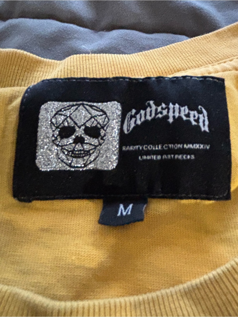 Godspeed Graphic Short Sleeve Tee - Yellow/Black - Picture 4 of 4